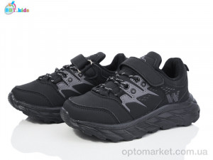 Кросівки дитячі H210-3-1 BBT чорний  оптом от Optomarket