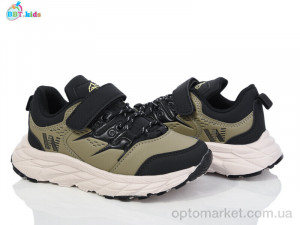 Кросівки дитячі H210-3-2 BBT хакі  оптом от Optomarket