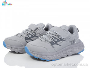 Кросівки дитячі H210-3-5 BBT сірий  оптом от Optomarket
