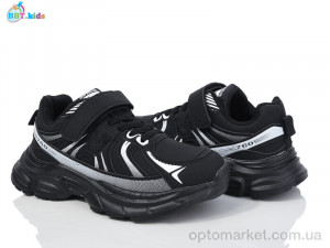 Кросівки дитячі H212-3-6 BBT чорний  оптом от Optomarket