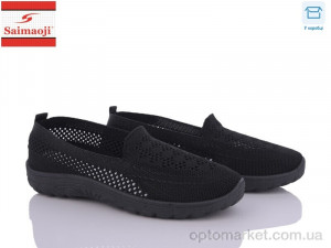 Сліпони жіночі H22-1 Saimaoji чорний  оптом от Optomarket
