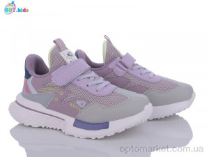 Кросівки дитячі H25-3-5 BBT kids фіолетовий  оптом от Optomarket
