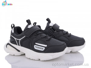 Кросівки дитячі H27-3-1 BBT kids чорний  оптом от Optomarket