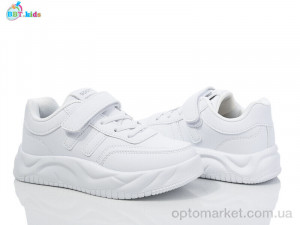 Кросівки дитячі H501-3-2 BBT білий  оптом от Optomarket