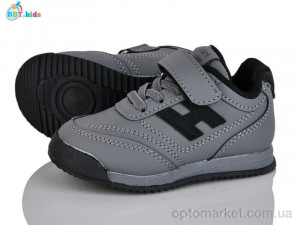 Кросівки дитячі H505-1-7 BBT сірий  оптом от Optomarket