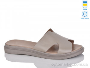 Шльопанці жіночі H505 кап. к. Sali коричневий  оптом от Optomarket