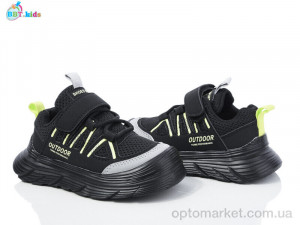 Кросівки дитячі H509-2-1 BBT чорний  оптом от Optomarket