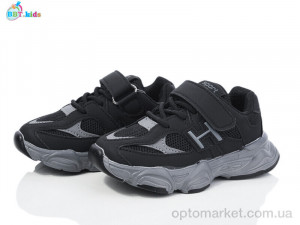 Кросівки дитячі H510-2-1 BBT чорний  оптом от Optomarket