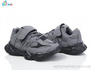 Кросівки дитячі H510-2-8 BBT сірий  оптом от Optomarket