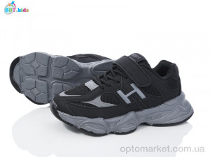 Кросівки дитячі H510-3-1 BBT чорний  оптом от Optomarket