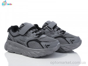 Кросівки дитячі H518-3-1 BBT сірий  оптом от Optomarket