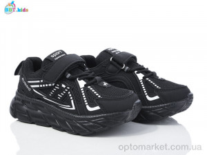 Кросівки дитячі H519-3-5 BBT чорний  оптом от Optomarket