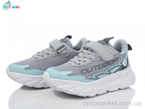 Кросівки дитячі H520-3-7 BBT сірий  оптом от Optomarket