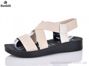 Босоніжки жіночі H53A09-11 Башили бежевий  оптом от Optomarket