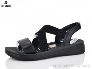 Босоніжки жіночі H53A18-22 Башили чорний  оптом от Optomarket