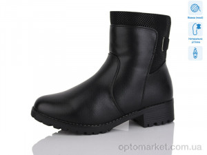 Черевики жіночі H559 Коронате чорний  оптом от Optomarket
