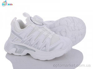 Кросівки дитячі H58-2-2 BBT kids білий  оптом от Optomarket