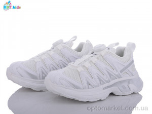 Кросівки дитячі H58-3-2 BBT kids білий  оптом от Optomarket
