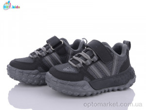 Кросівки дитячі H60-2-1 BBT kids чорний  оптом от Optomarket