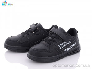 Кросівки дитячі H6117-6 bbt.kids чорний  оптом от Optomarket