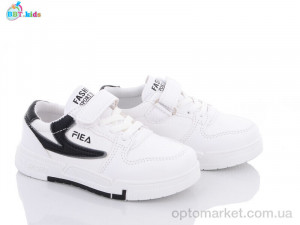 Кросівки дитячі H6137-2 bbt.kids білий  оптом от Optomarket