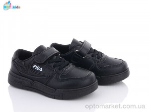 Кросівки дитячі H6137-6 bbt.kids чорний  оптом от Optomarket