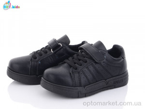 Кросівки дитячі H6158-6 bbt.kids чорний  оптом от Optomarket