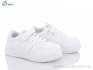 Кросівки дитячі H6161-1 bbt.kids білий  оптом от Optomarket