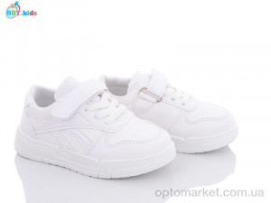 Кросівки дитячі H6163-1 bbt.kids білий  оптом от Optomarket