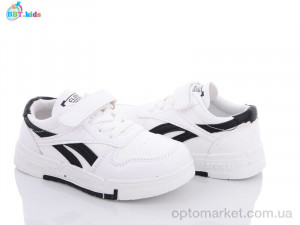 Кросівки дитячі H6165-2 bbt.kids білий  оптом от Optomarket