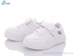 Кросівки дитячі H6167-1 BBT kids білий  оптом от Optomarket