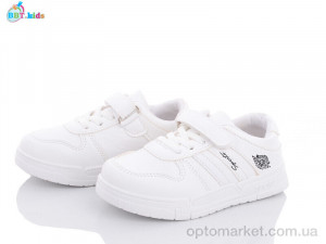 Кросівки дитячі H6168-1 bbt.kids білий  оптом от Optomarket