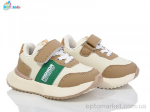 Кросівки дитячі H62-1-3 BBT бежевий  оптом от Optomarket