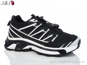 Кросівки жіночі H63A16-2 Башили чорний  оптом от Optomarket