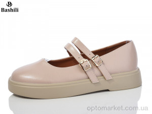 Туфлі жіночі H63A20-17 Башили бежевий  оптом от Optomarket