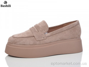 Туфлі жіночі H63A22-9 Башили бежевий  оптом от Optomarket