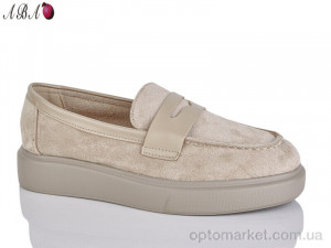 Туфлі жіночі H63A34-17 Башили коричневий  оптом от Optomarket