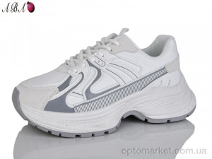 Кросівки жіночі H64-3 Aba білий  оптом от Optomarket