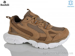 Кросівки жіночі H65107-9 Башили коричневий  оптом от Optomarket