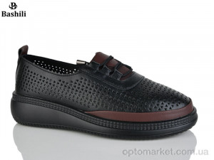 Туфлі жіночі H65115-2 Башили чорний  оптом от Optomarket