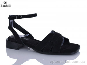 Босоніжки жіночі H65136-B2 Башили чорний  оптом от Optomarket