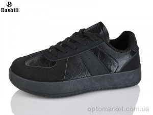 Кросівки жіночі H6517-2 Башили чорний  оптом от Optomarket