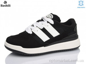 Кросівки жіночі H6525-2 Башили чорний  оптом от Optomarket
