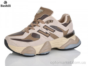Кросівки жіночі H6526-9 Башили коричневий  оптом от Optomarket