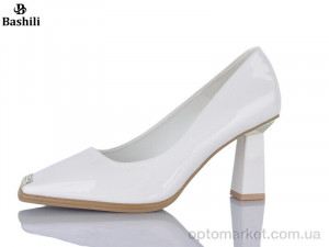 Туфлі жіночі H6541-1 Башили білий  оптом от Optomarket