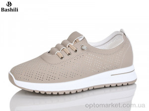 Кросівки жіночі H6551-9 Башили бежевий  оптом от Optomarket