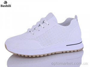 Кросівки жіночі H6555-1 Башили білий оптом от Optomarket