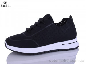 Кросівки жіночі H6555-2 Башили чорний оптом от Optomarket