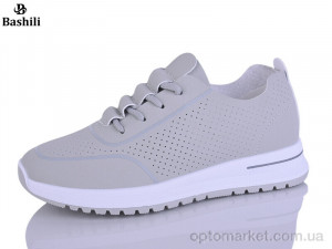 Кросівки жіночі H6555-7 Башили сірий оптом от Optomarket