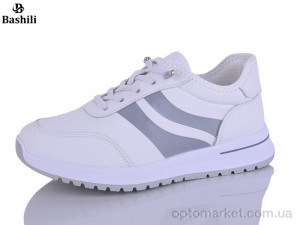 Кросівки жіночі H6558-1 Башили білий оптом от Optomarket